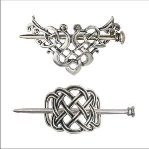 New Celtic Hair Pins Set of Two